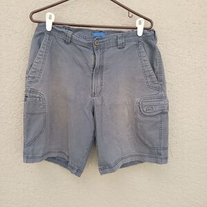Berkley Jensen Cargo Shorts Men's Size 34 Gray